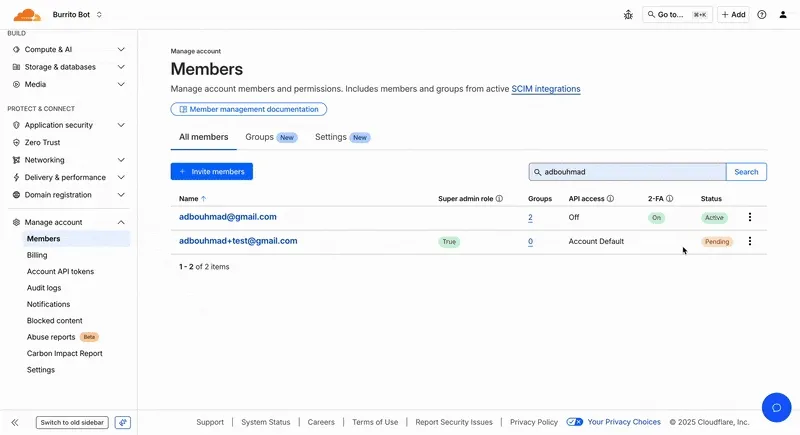 Updated Permission Policies Details Screen